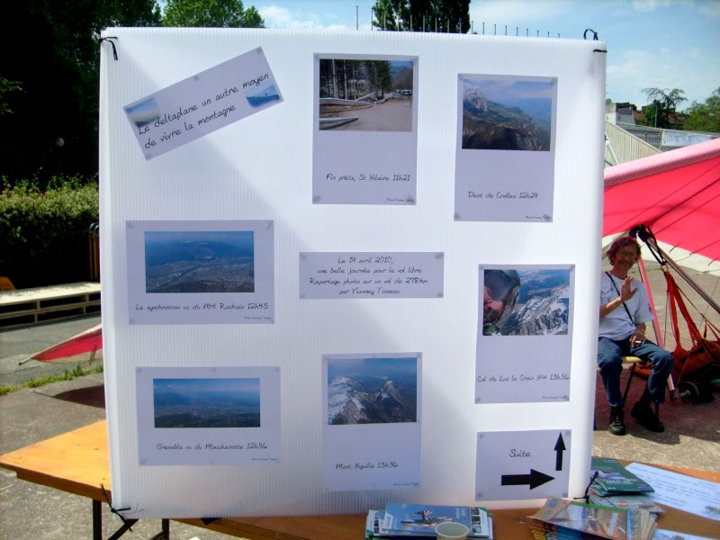 Stand 'Grenoble Chartreuse Vol Libre'  la Fte du Sport 2010