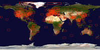 Accès aux images satellites RapidFire du globe